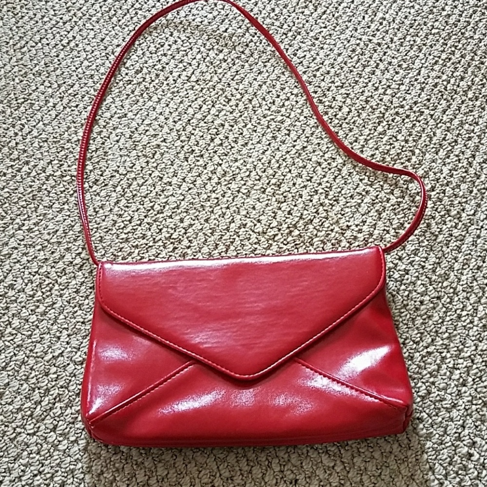Cute red shoulder purse